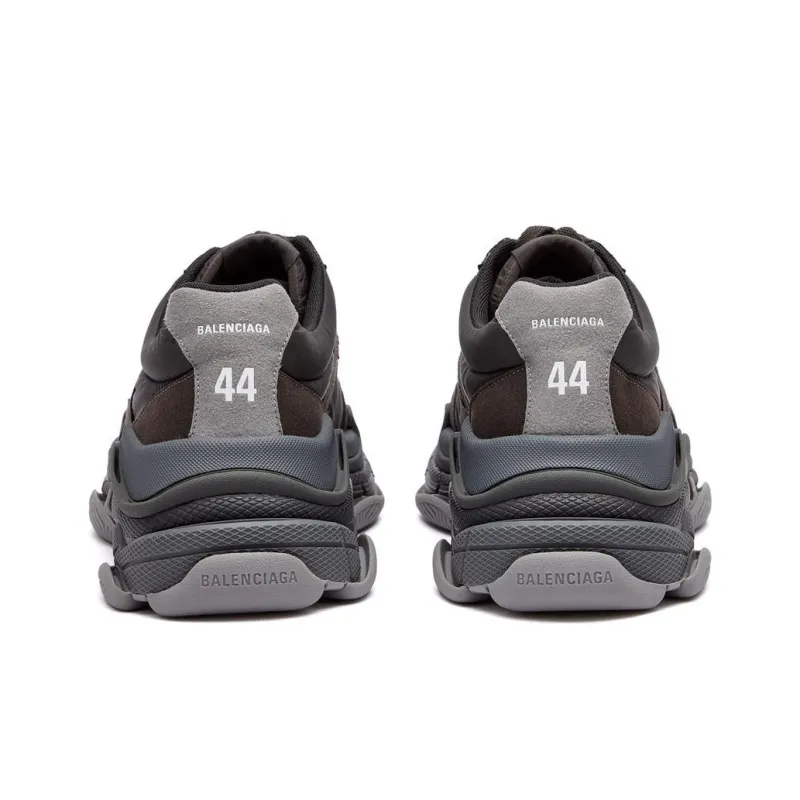 Balenciaga Triple S Sneakers 'Dark Brown Grey'-4