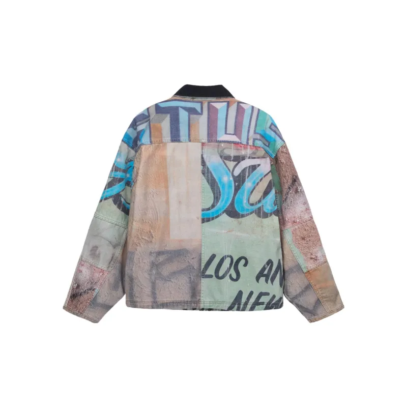 Stussy Alfonso Canvas Shop Jacket-1