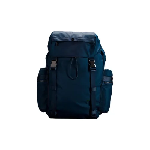 Lululemon Nylon Backpack Unisex Iron Blue