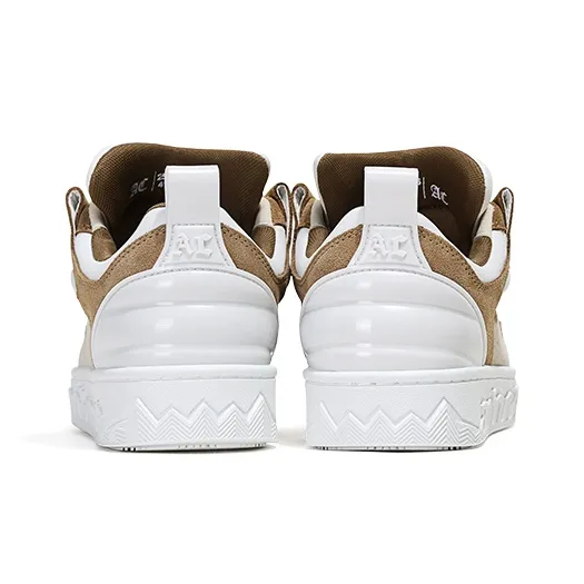 A Chock Dopamine Dressing Collection Low Top Skateboard Shoes Unisex Mango Brown-3