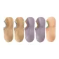 2 Khaki, 2 Purple, 1 Light Orange