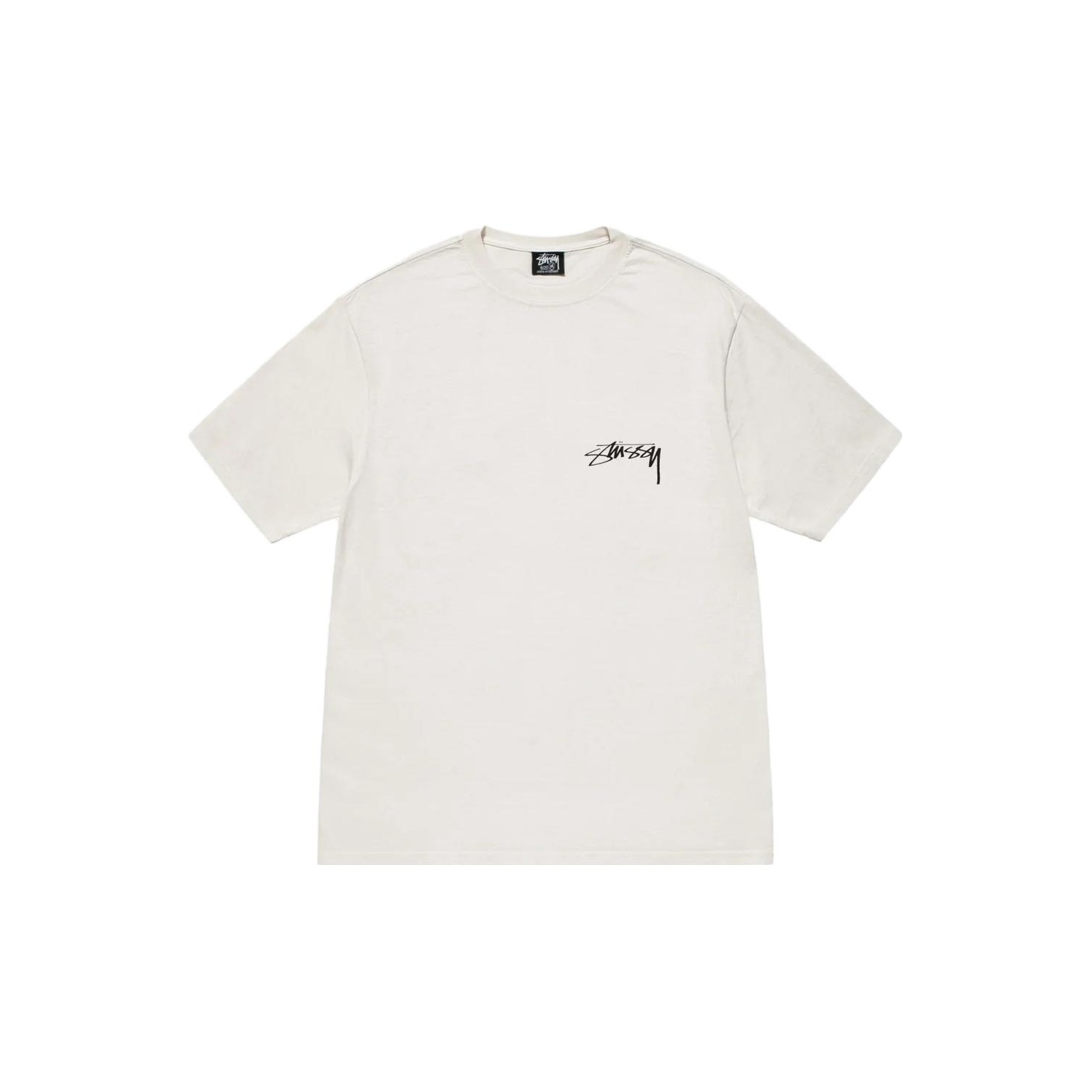 ☆STUSSY☆ PIGMENT DYED CLASSIC GEAR T-SHIRT WHITE Stussy x Our Legacy Work Shop 8 Ball Yin Yang Pigment Dyed