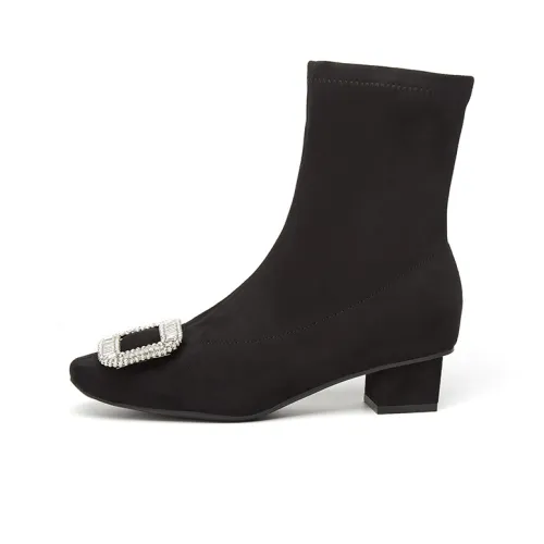 15 MINS Ankle Boots Women's Black