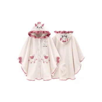 Gongdie x Disney Pajama Robe Winter Women's White