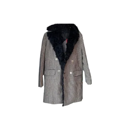 PINKO Coats Women's Gray