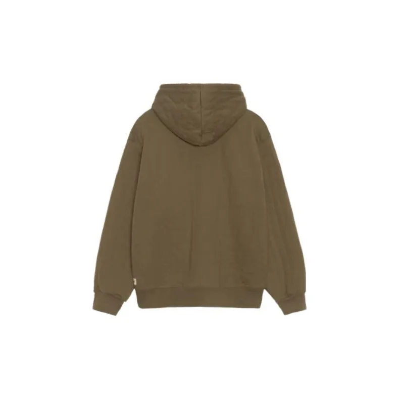 Stussy Vertical Quilted Zip Hoodie-1
