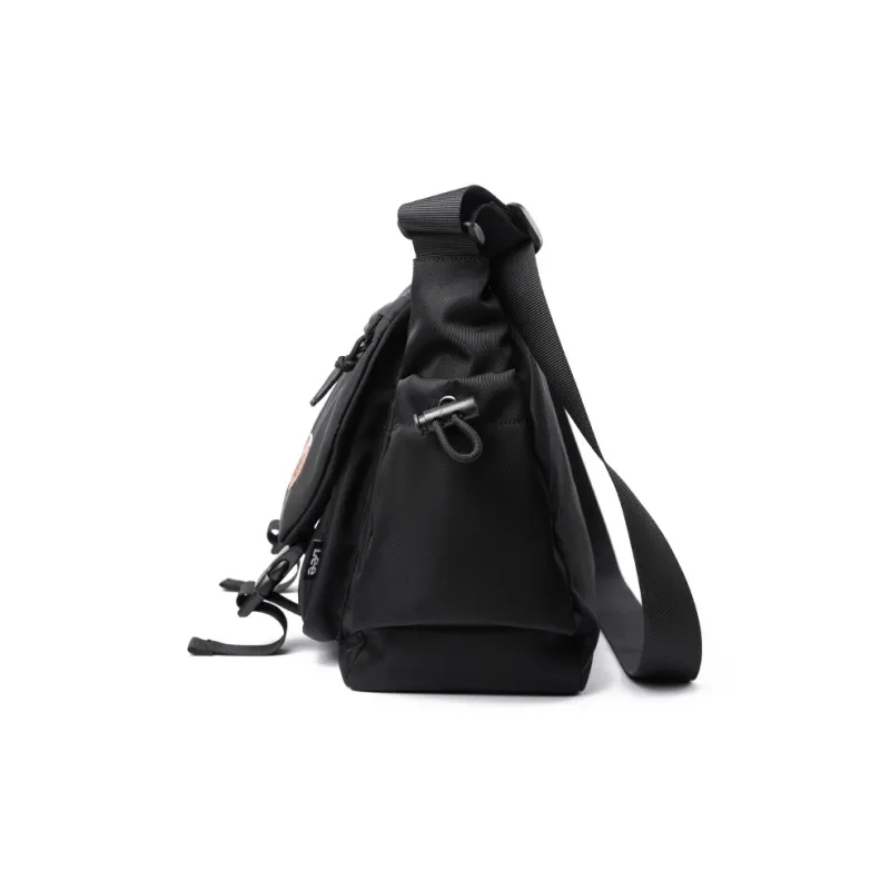 Lee Oxford Crossbody Bag, Travel Messenger Bag Regular Unisex Black/Khaki-3