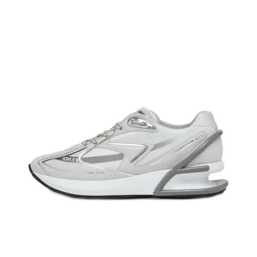 FENDI First 1 Leather paneling Low top Sneakers