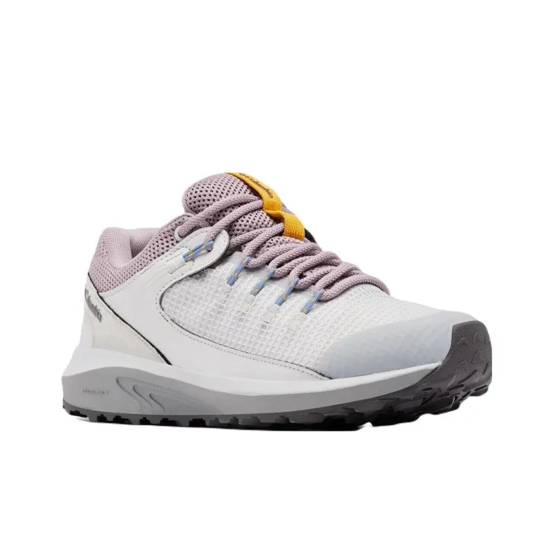 Columbia Trailstorm Wear-resistant And Waterproof Low-Top Outdoor Shoes Women's White Pink-2