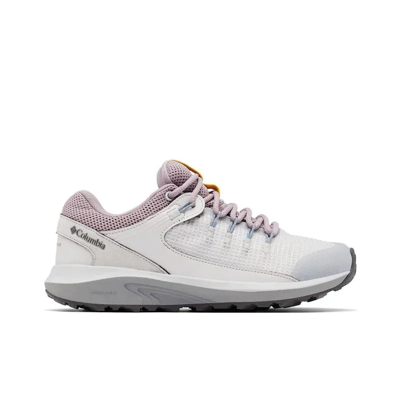 Columbia Trailstorm Wear-resistant And Waterproof Low-Top Outdoor Shoes Women's White Pink-1