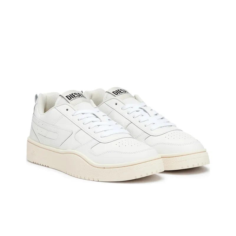 DIESEL S-Ukiyo Low-Top Skateboard Shoes Men's White-2