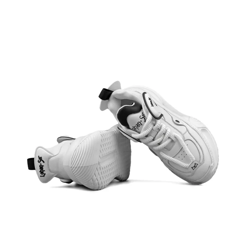 LOHAN·SIR Dreamland Height Increasing Wear-Resistant Lightweight Slip-Resistant Low-Top Chunky Sneakers Men's-10