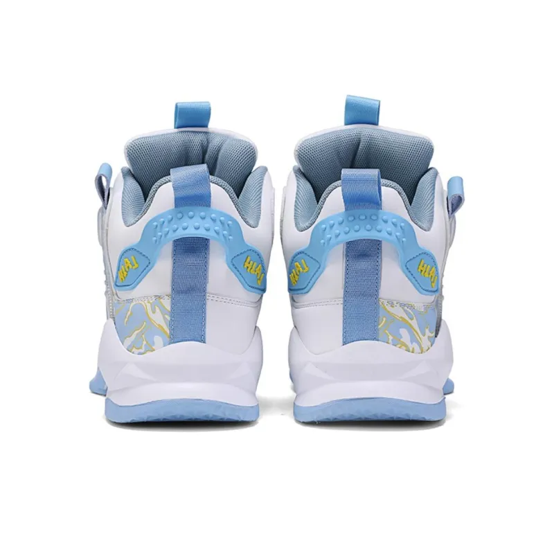 HLA JEANS Children's Basketball Shoes Wear-Resistant Slip-Resistant High-Top Casual Shoes-16