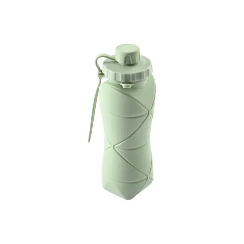 NUCKILY Outdoor Water Equipment Water Container 600ml Silicone PP
