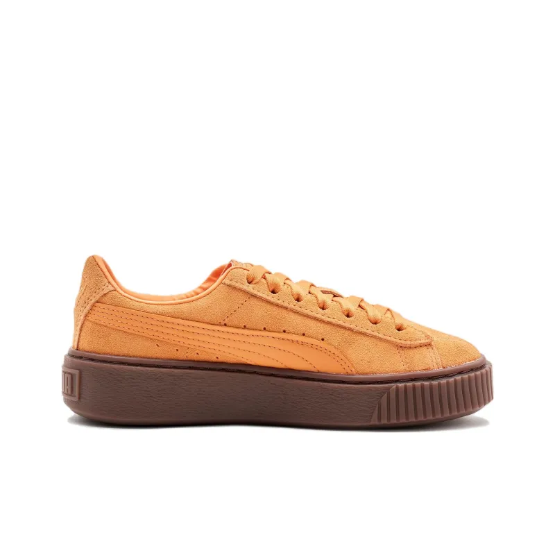 PUMA X Mardi Mercdi Suede Platform 'Orange Brown'-1