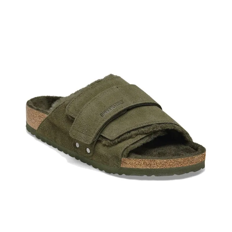 Birkenstock Kyoto Suede Slides-1