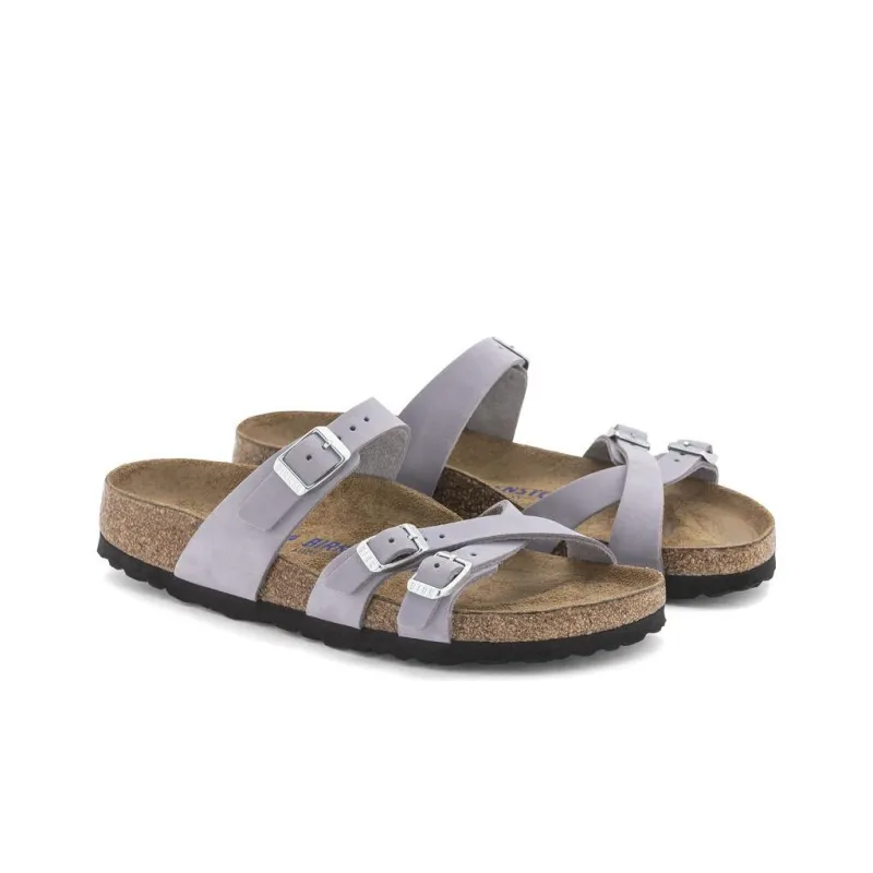 Birkenstock Slide Slippers Women's Dusty Purple Regular-1