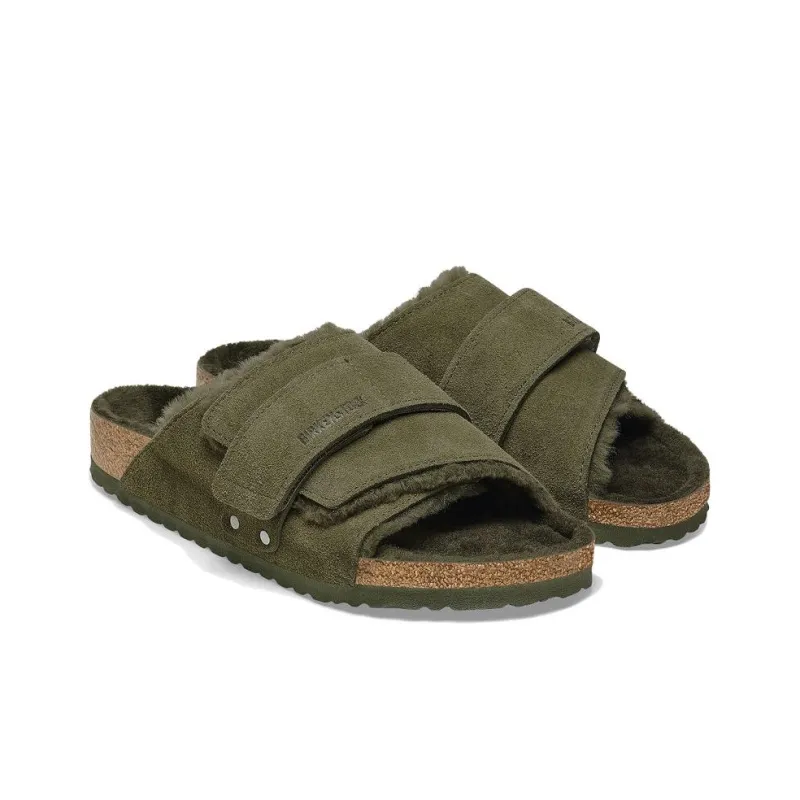 Birkenstock Kyoto Suede Slides-2