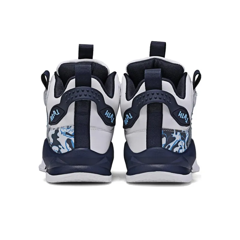 HLA JEANS Children's Basketball Shoes Wear-Resistant Slip-Resistant High-Top Casual Shoes-22