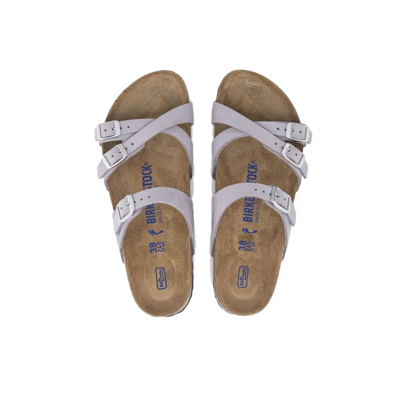 Birkenstock Slide Slippers Women's Dusty Purple Regular-2