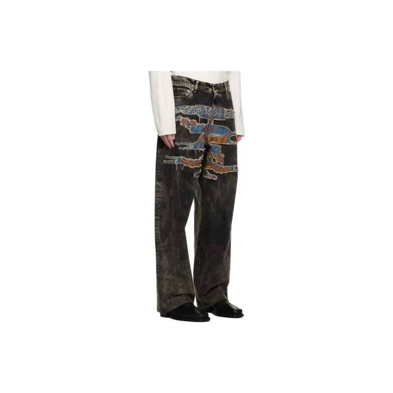 Y/Project Jeans Men Black-1