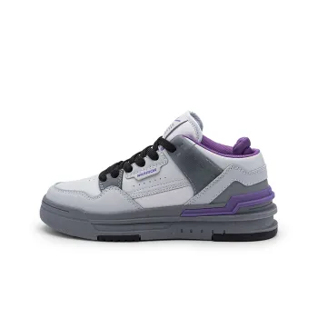 Warrior Sky Power High Level Puffy Shoes Low Top Skateboard Shoes Women's Dark Gray