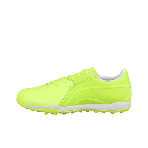 LINING Soccer Shoes Men Low-Top Bright Green