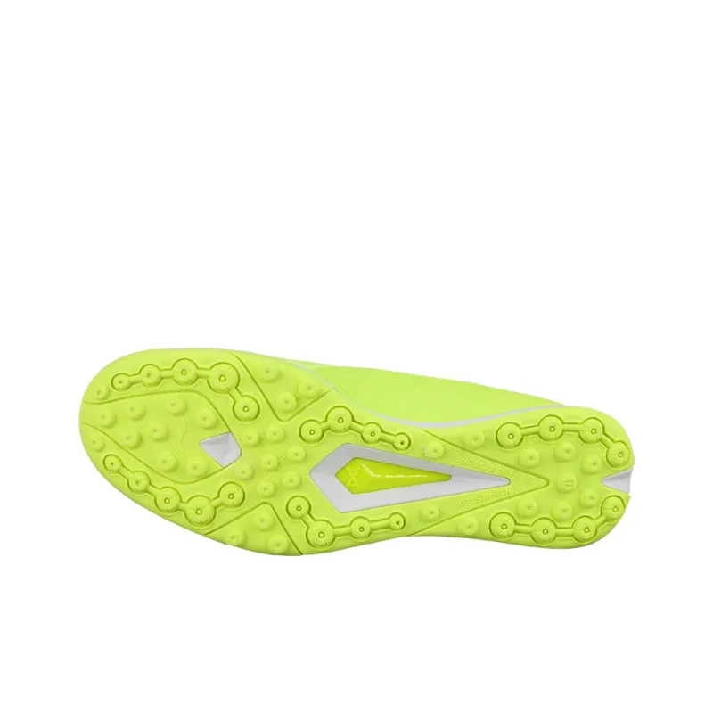 LiNing TF Rubber Broken Studs Artificial Ground Cushioning Soccer Shoes Men's Bright Green-4