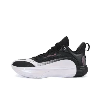PEAK Flash 5 Generations Low Top Basketball Shoes Men's White Black