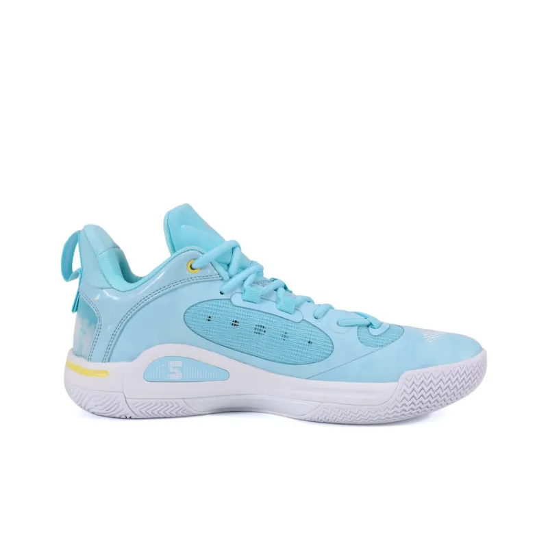 PEAK Flash 5 Generations Low Top Basketball Shoes Men's Blue-1