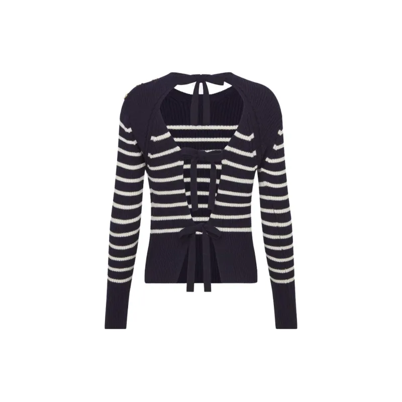 DIOR FW23 Sweater Women's Marine Blue-1