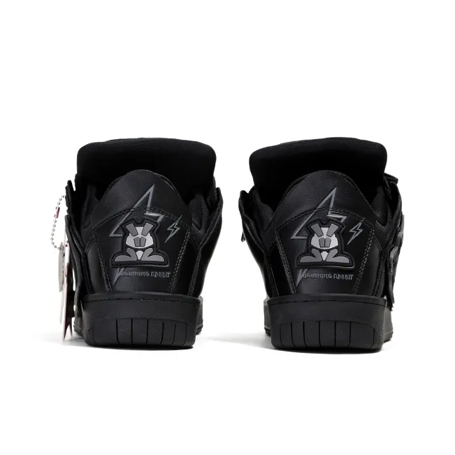 ADCDAVINCI ADCDAVINCI Baby's Breath Low Top Skateboard Shoes Unisex Black-4