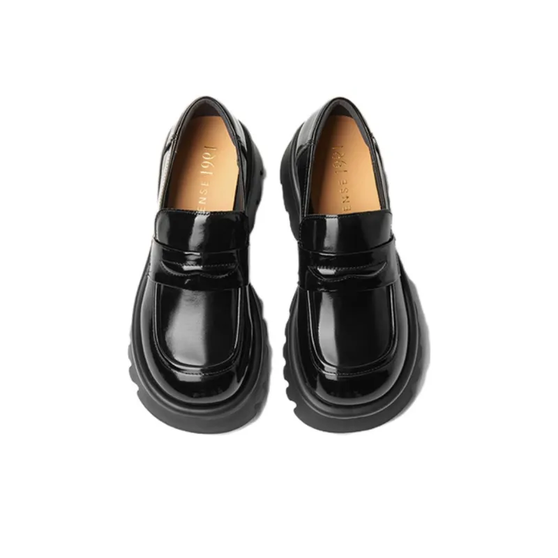 SENSE 1991 Loafers 6cm Women's Black-2