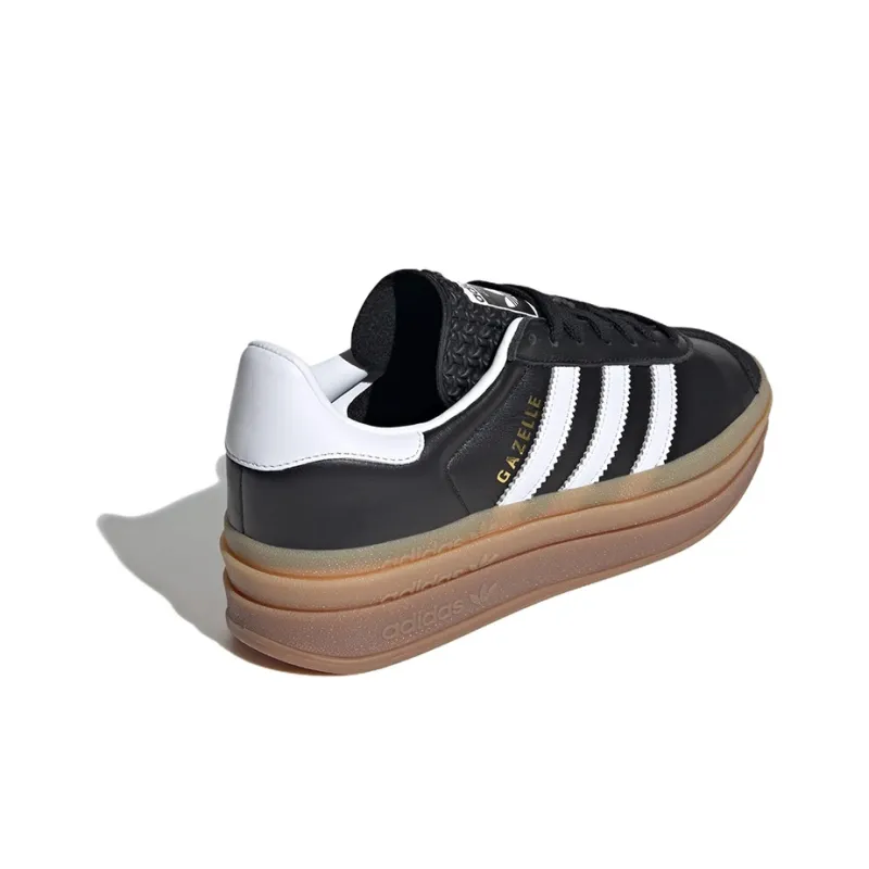 Adidas Gazelle Bold Atmos Black White Gum Women's-3