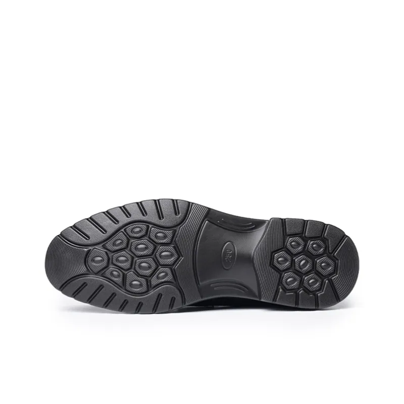 LAORENTOU Loafers Men Low Top Brown/Black-4