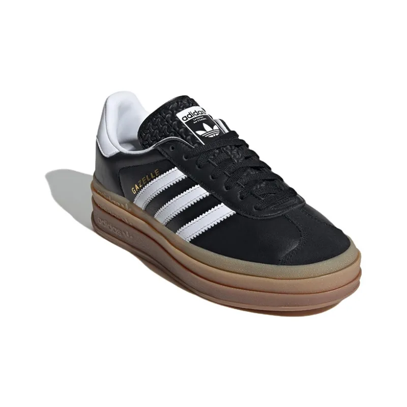 Adidas Gazelle Bold Atmos Black White Gum Women's-2