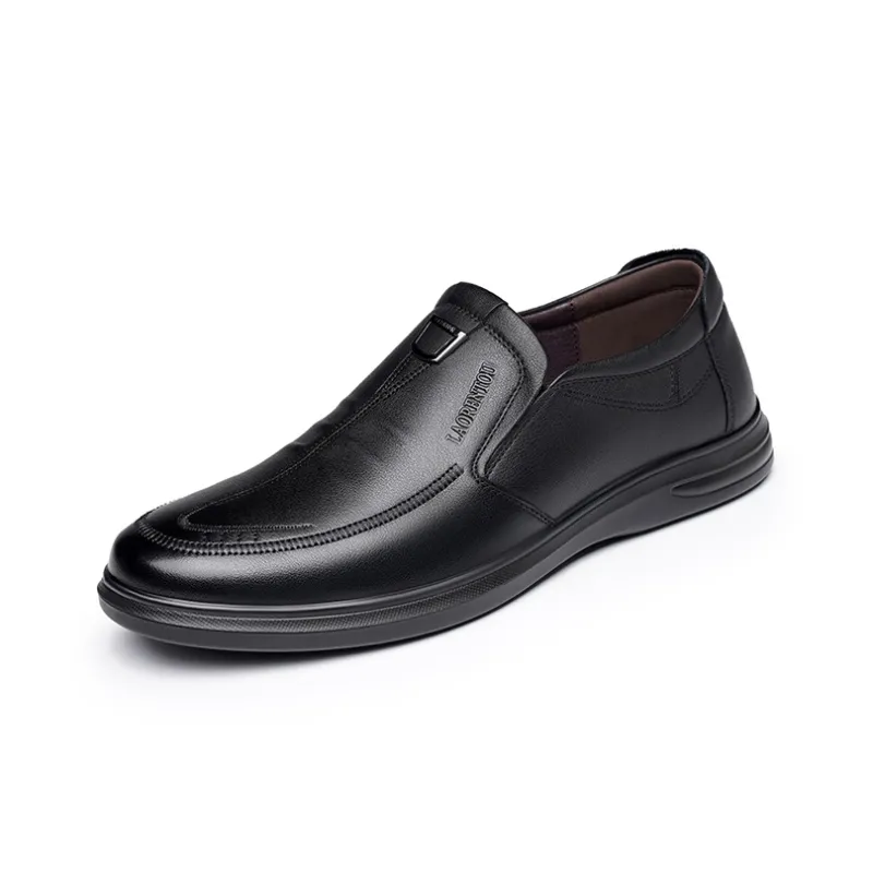 LAORENTOU Men's Casual Shoes Men Low Top Blue/Black-1