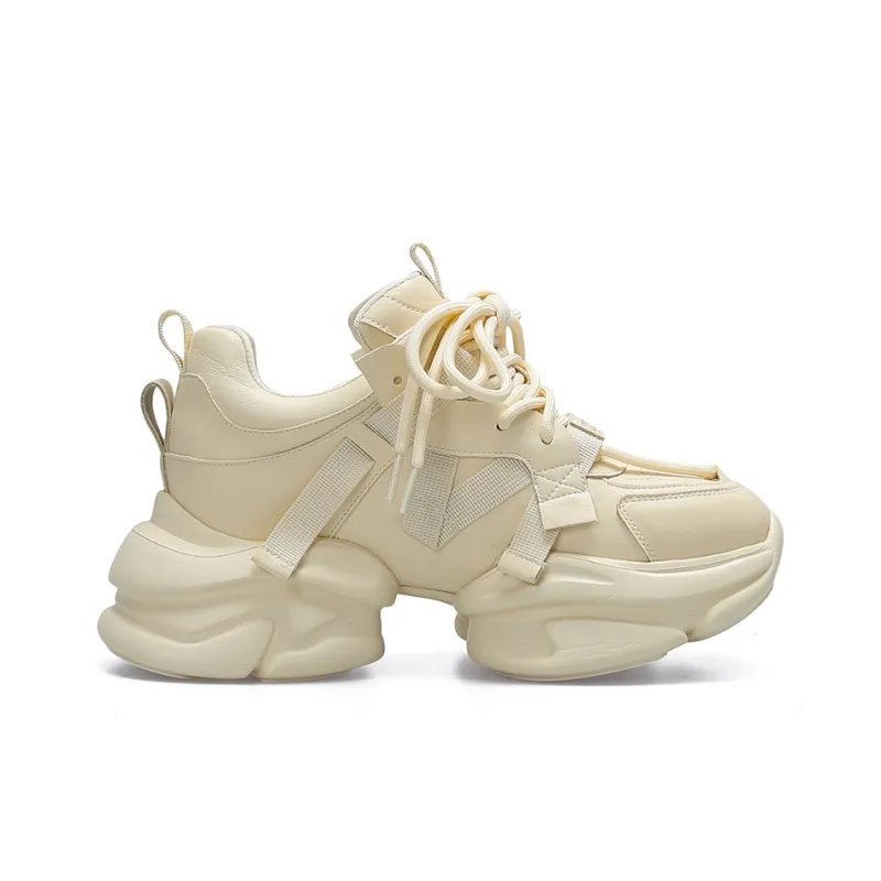 CHIYEANDE Low-Top Chunky Sneakers 7cm Women's-3