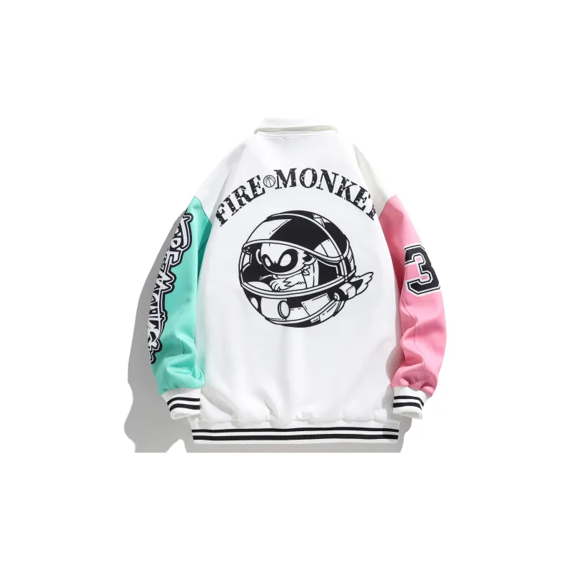 FireMonkey Baseball Jacket Unisex-3