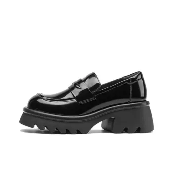 SENSE 1991 Loafers 6cm Women's Black