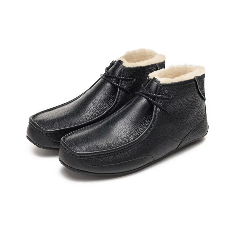 CCE Warm High Top Casual Shoes Men's Black-3