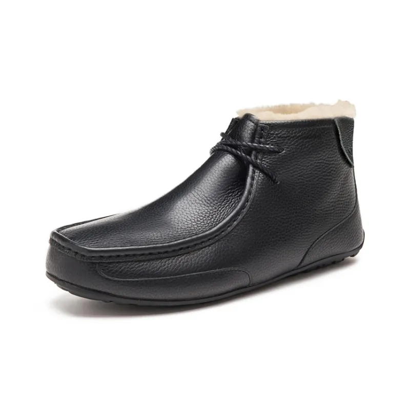 CCE Warm High Top Casual Shoes Men's Black-1