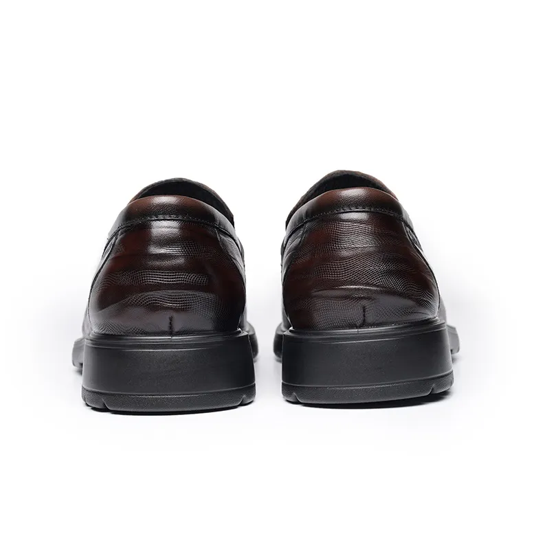 LAORENTOU Loafers Men Low Top Brown/Black-8