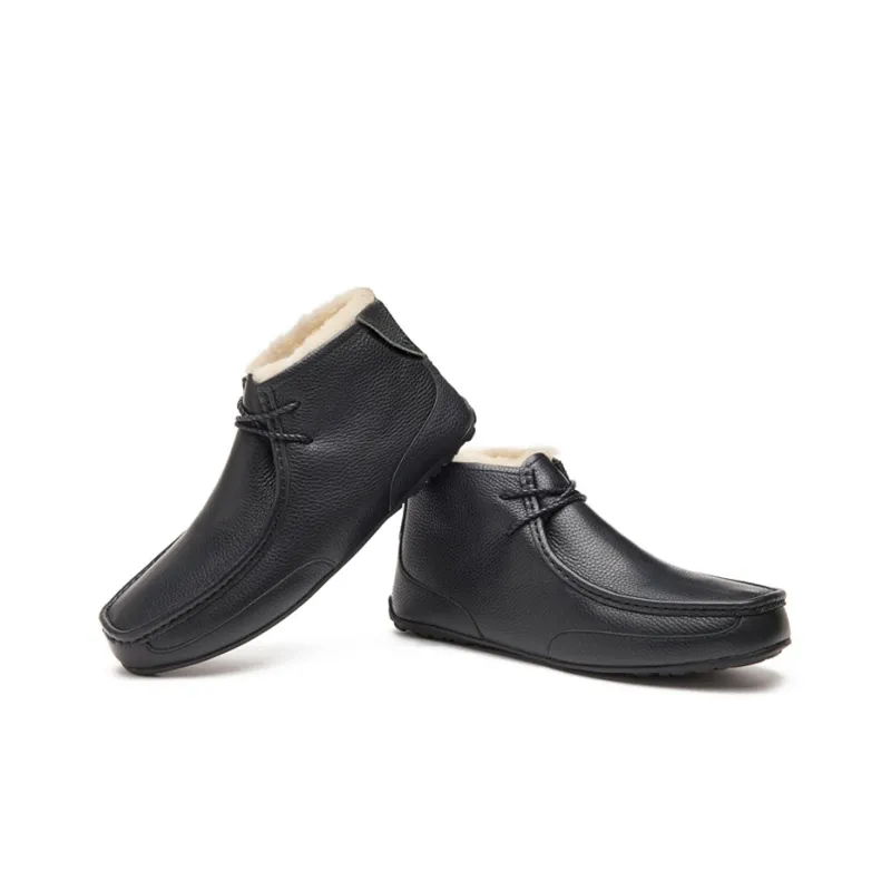 CCE Warm High Top Casual Shoes Men's Black-4