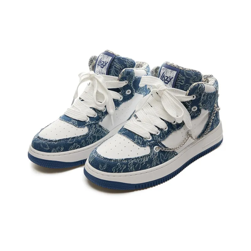 LAZY BONS Mid-Top Skateboard Shoes Unisex-2