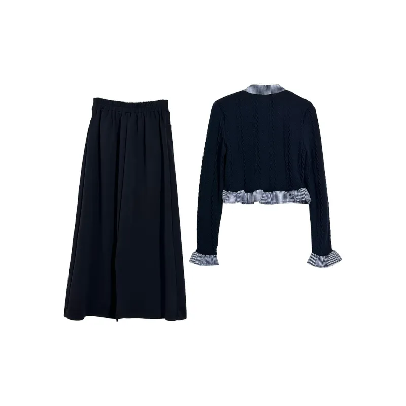 Icicofficial Two Piece Skirt Sets Women's-1