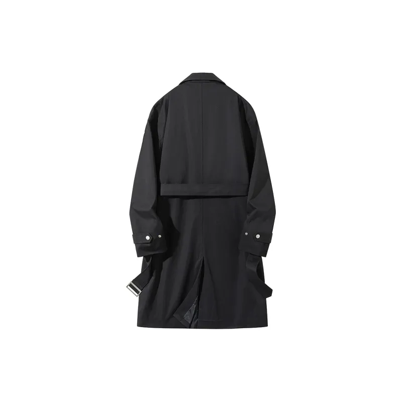 LOOX! Trench Coats Unisex-3