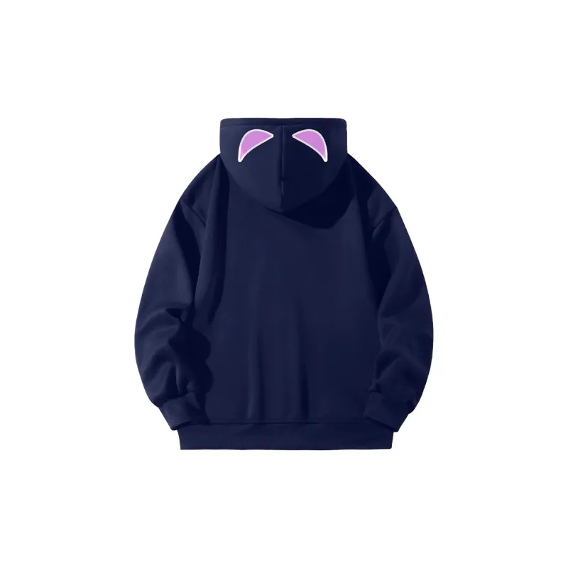 COMOWA Hand Drawn Bats And Gothic Letters Unisex Sweatshirt-7