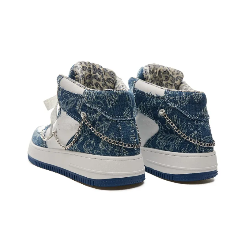LAZY BONS Mid-Top Skateboard Shoes Unisex-4