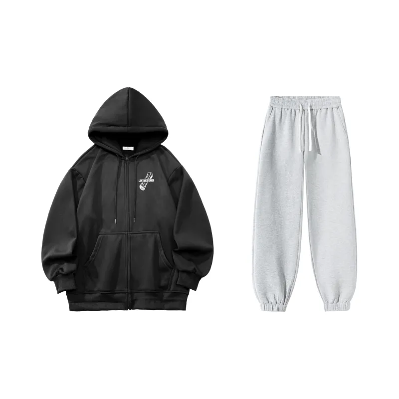 LIVINGTOWN Sweatshirt Sets Unisex-1